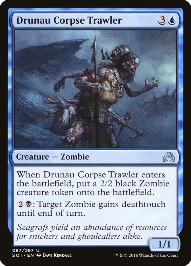 Drunau Corpse Trawler — Shadows over Innistrad 57/297