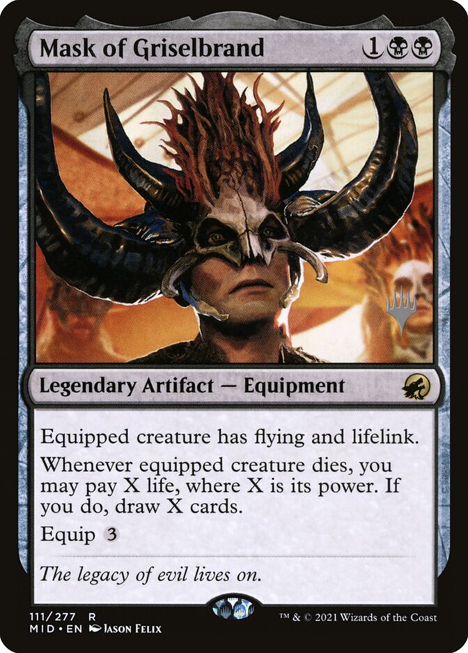 Mask of Griselbrand — Innistrad: Midnight Hunt Promos 111p/155