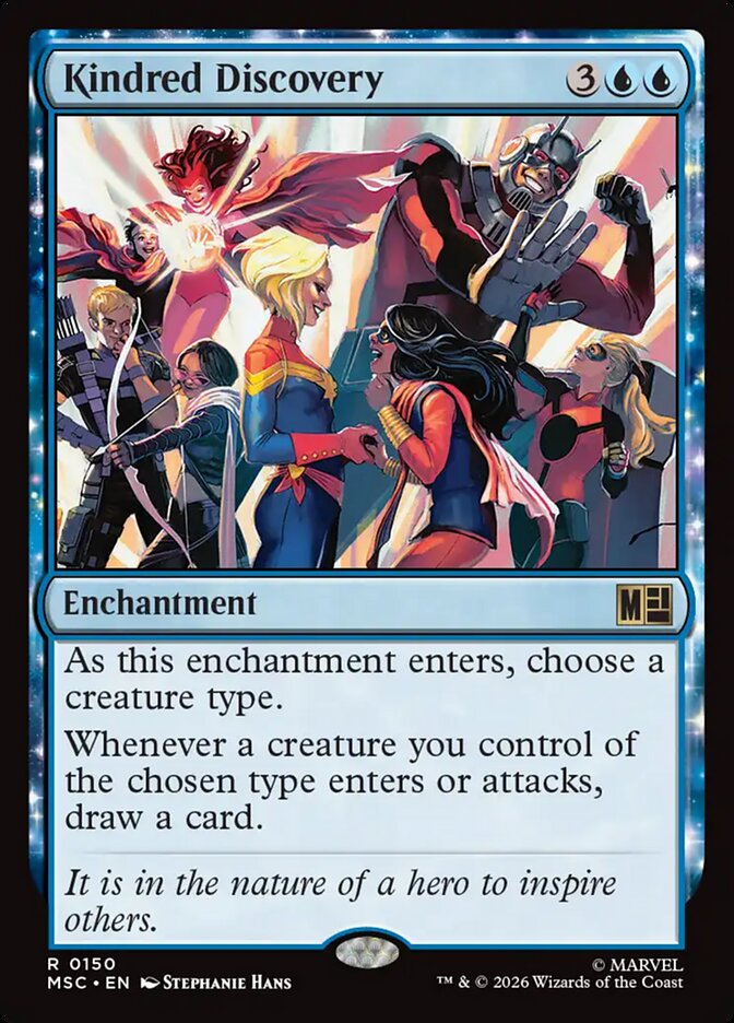 Kindred Discovery — Marvel Super Heroes Commander 150/866