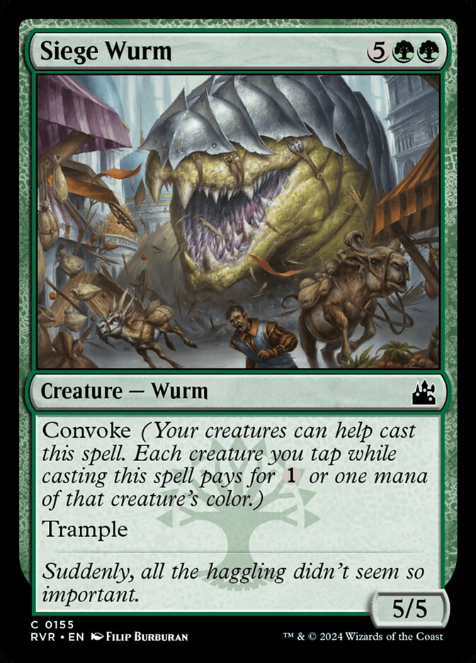 Siege Wurm — Ravnica Remastered 155/531