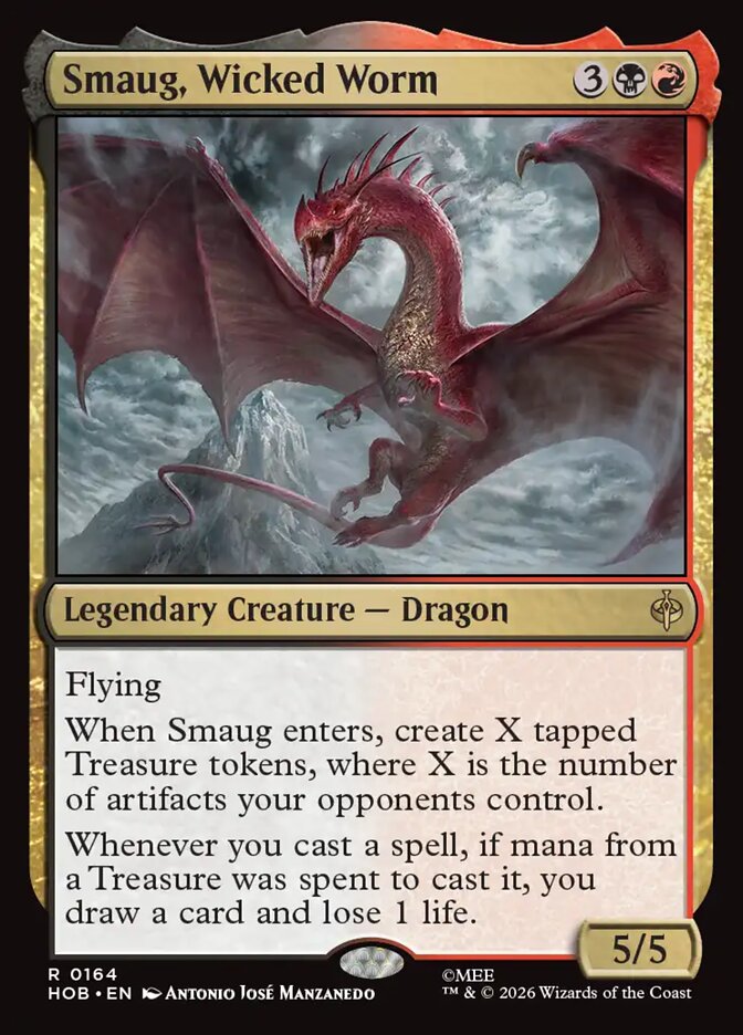 Smaug, Wicked Worm — The Hobbit 164/321