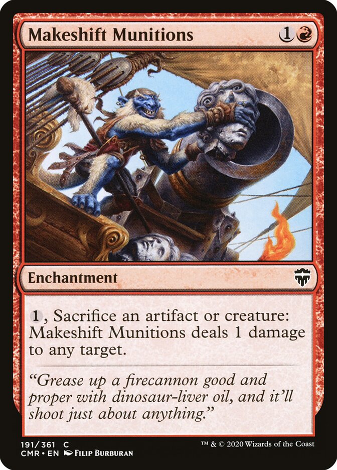 Makeshift Munitions — Commander Legends 191/718