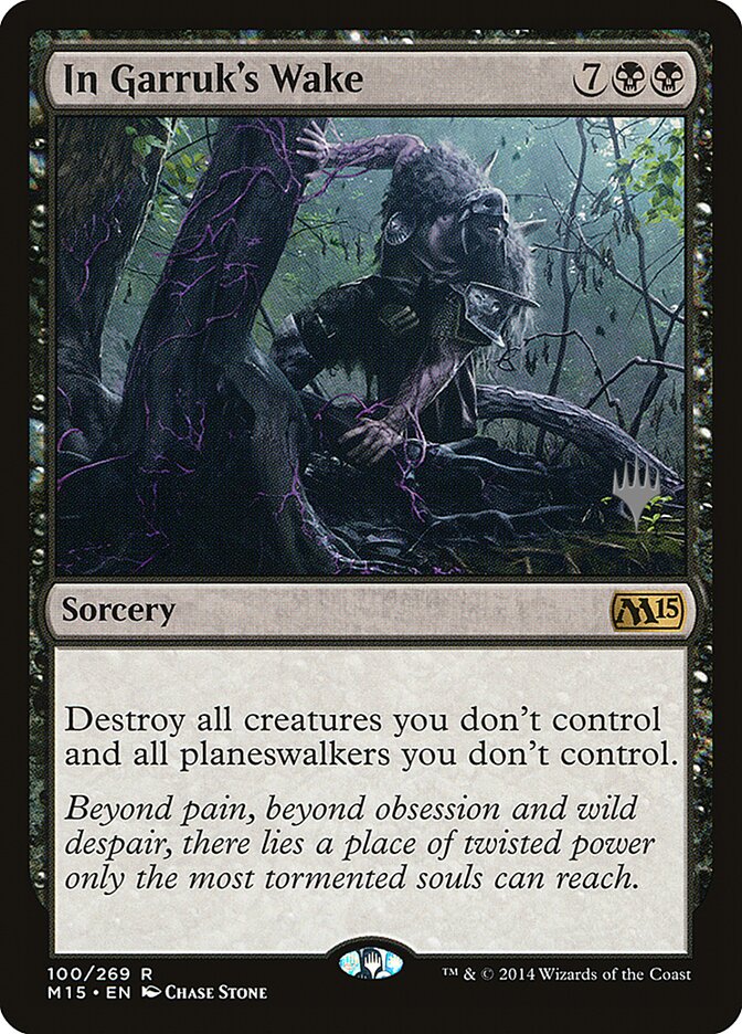 In Garruk's Wake — Magic 2015 Promos 100p/14