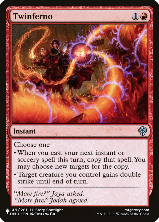 Twinferno — The List DMU-149/5581