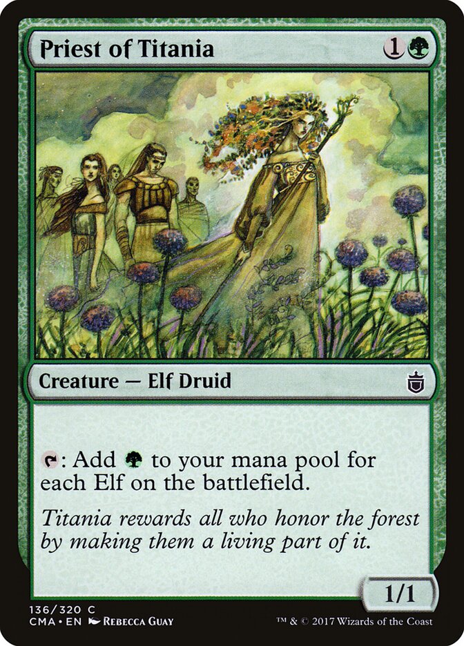 Priest of Titania — Commander Anthology 136/320