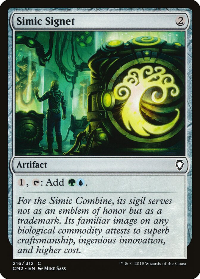 Simic Signet — Commander Anthology Volume II 216/312