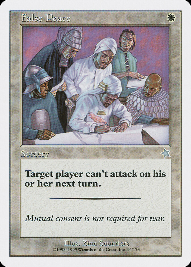 False Peace — Starter 1999 16/173