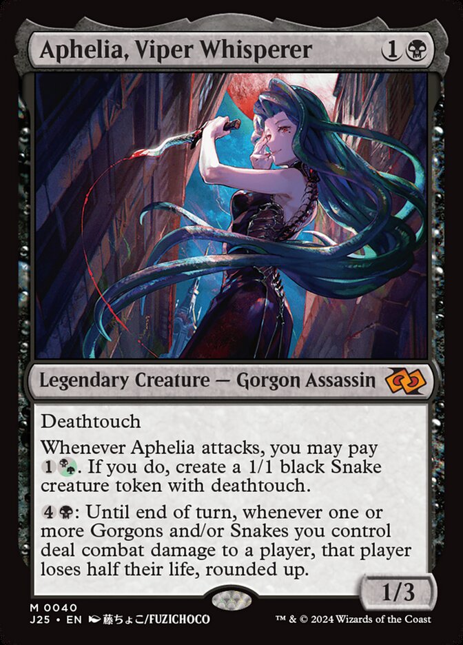 Aphelia, Viper Whisperer — Foundations Jumpstart 40/779
