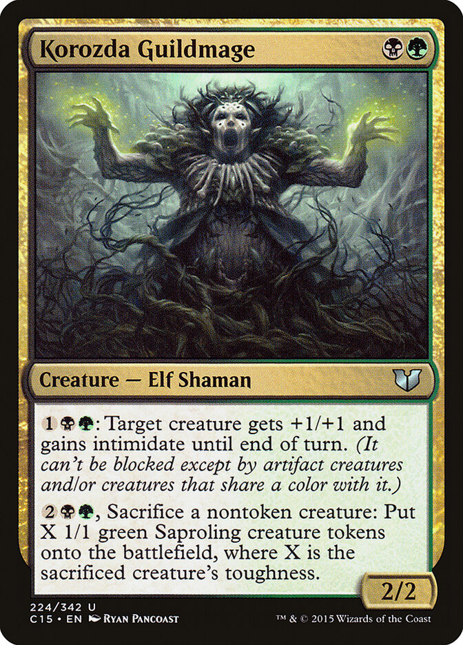 Korozda Guildmage — Commander 2015 224/342
