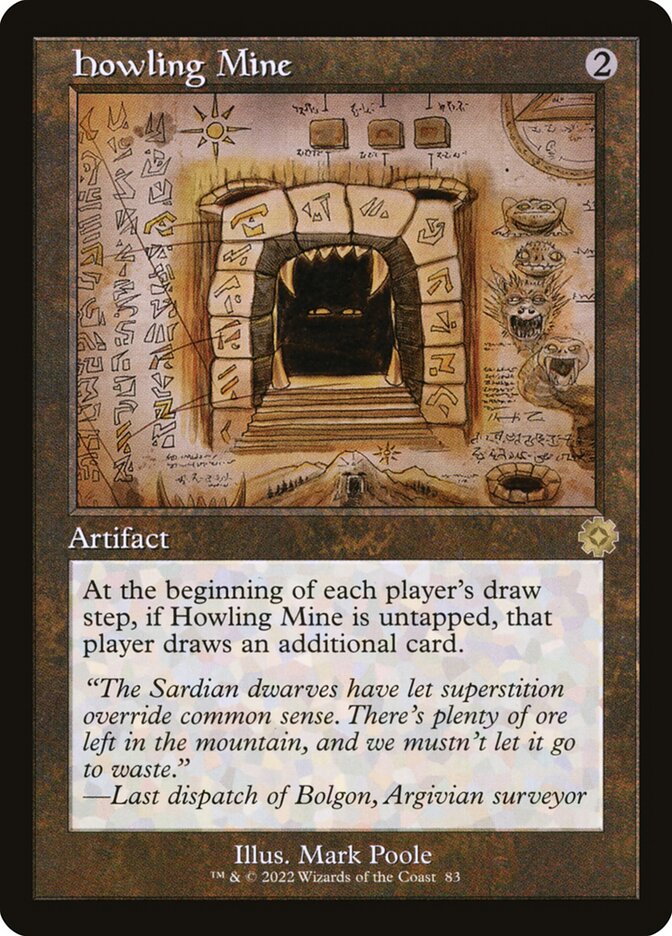 Howling Mine — The Brothers' War Retro Artifacts 83/189