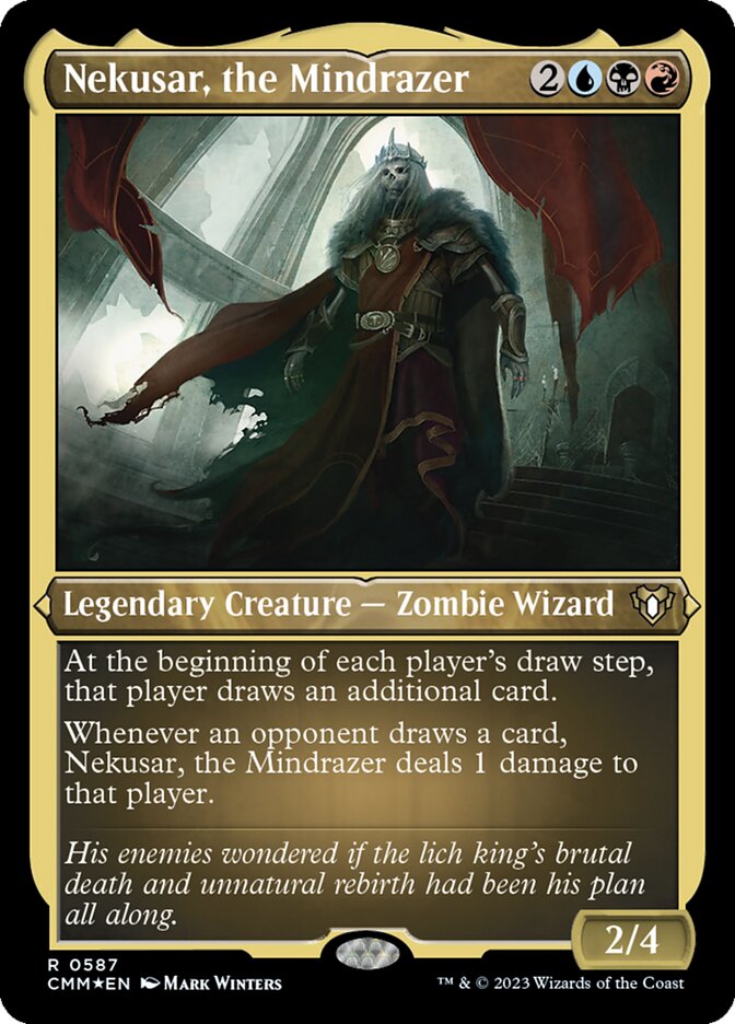 Nekusar, the Mindrazer — Commander Masters 587/1067