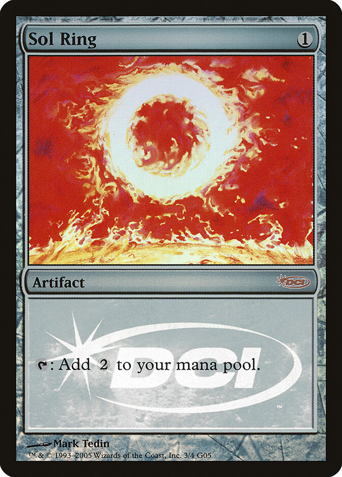 Sol Ring — Judge Gift Cards 2005 3/4