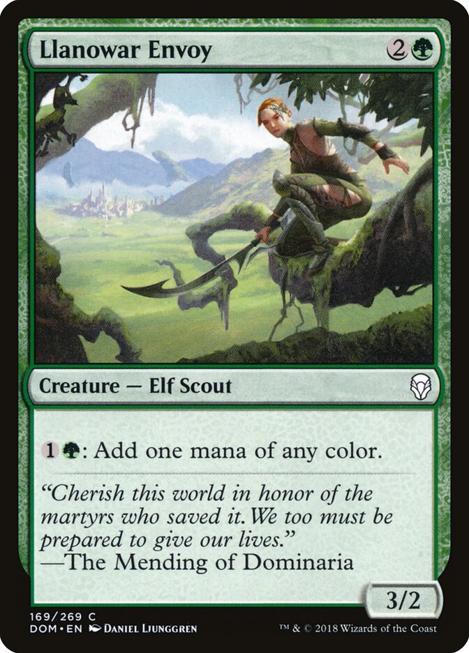 Représentante de Llanowar — Dominaria 169/280