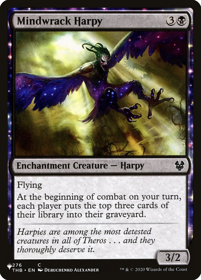 Mindwrack Harpy — The List THB-276/5581