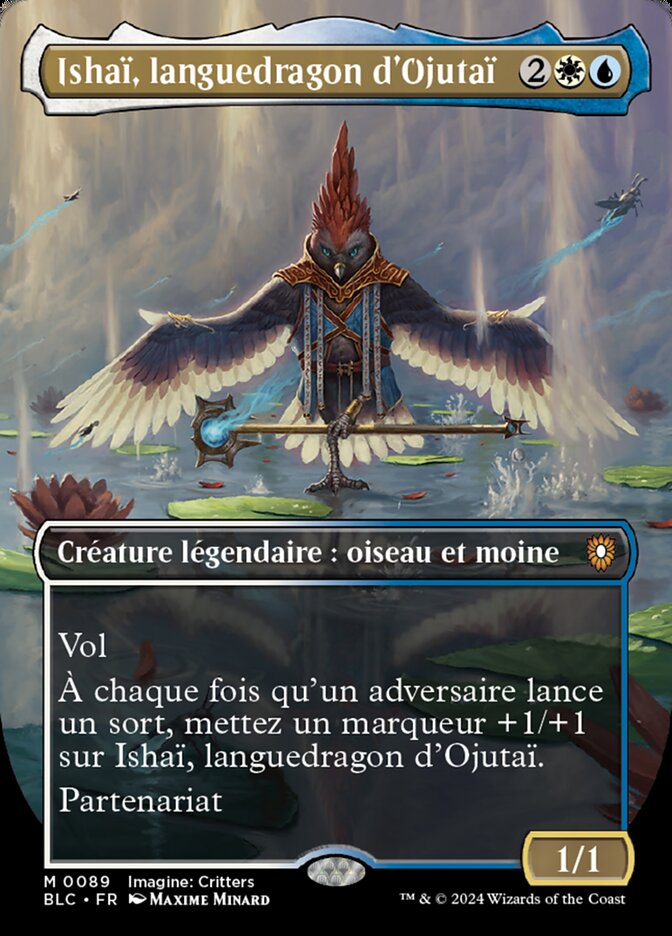 Ishaï, languedragon d'Ojutaï — Bloomburrow Commander 89/356