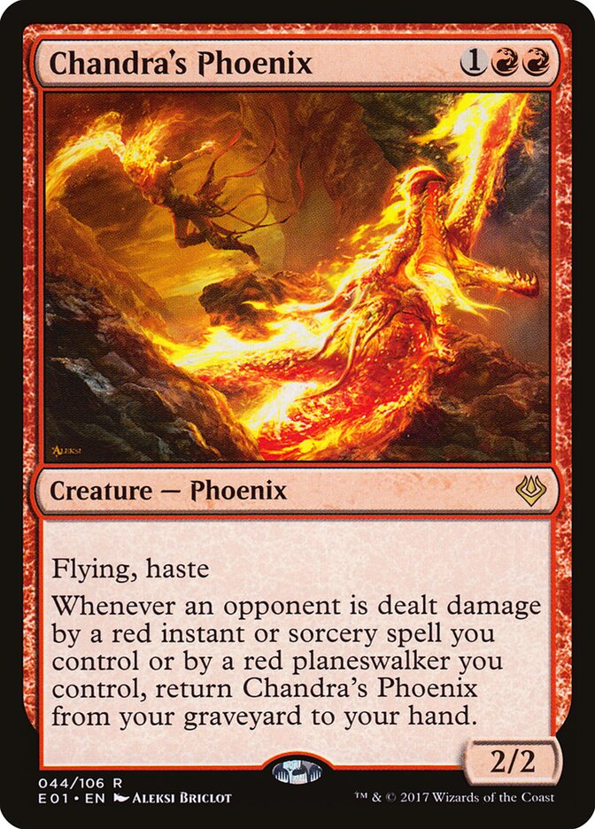 Chandra's Phoenix — Archenemy: Nicol Bolas 44/106
