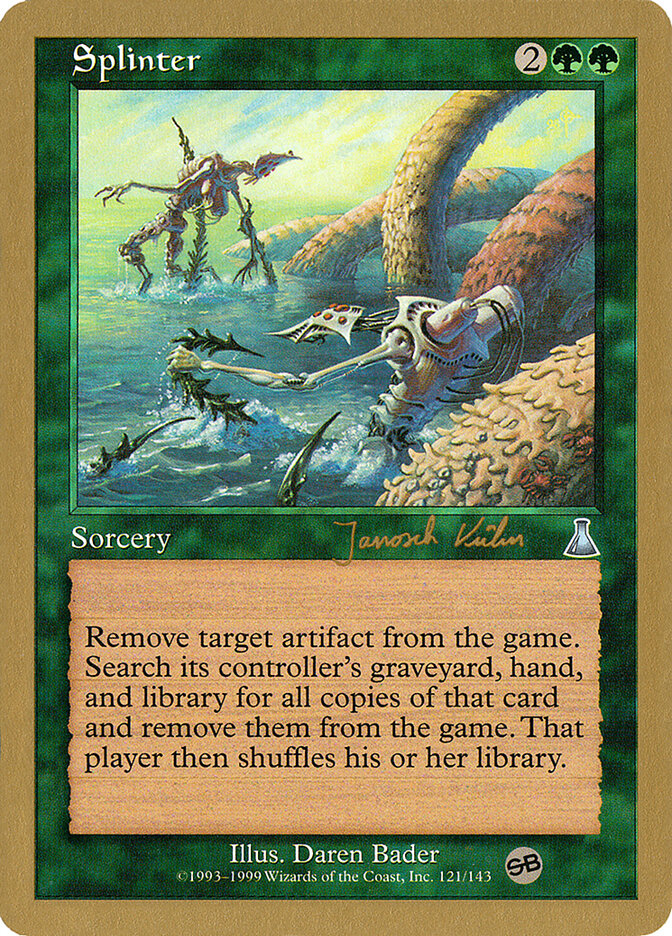 Splinter — World Championship Decks 2000 jk121sb/117