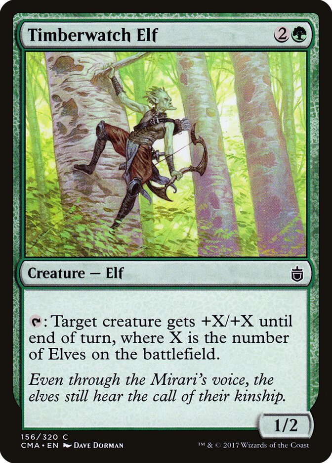 Timberwatch Elf — Commander Anthology 156/320