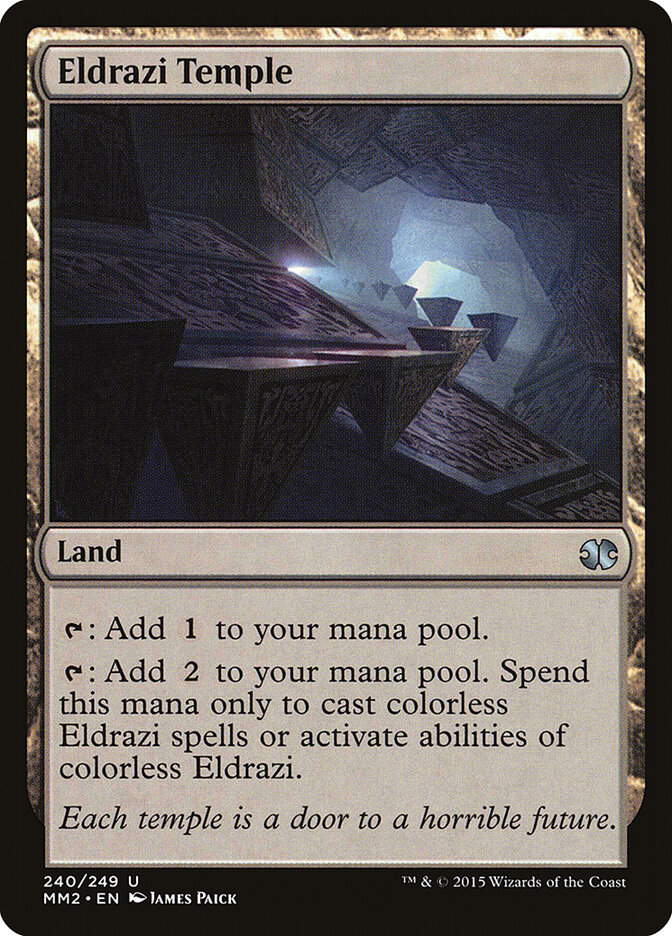 Eldrazi Temple — Modern Masters 2015 240/249