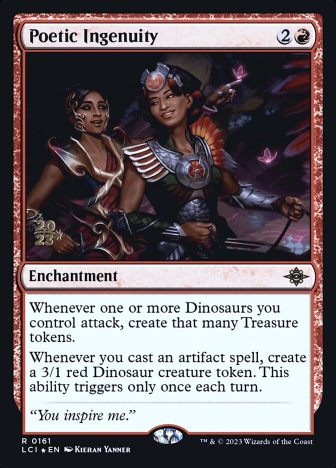Poetic Ingenuity — The Lost Caverns of Ixalan Promos 161s/136