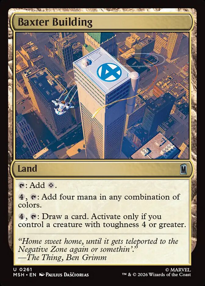 Baxter Building — Marvel Super Heroes 261/453