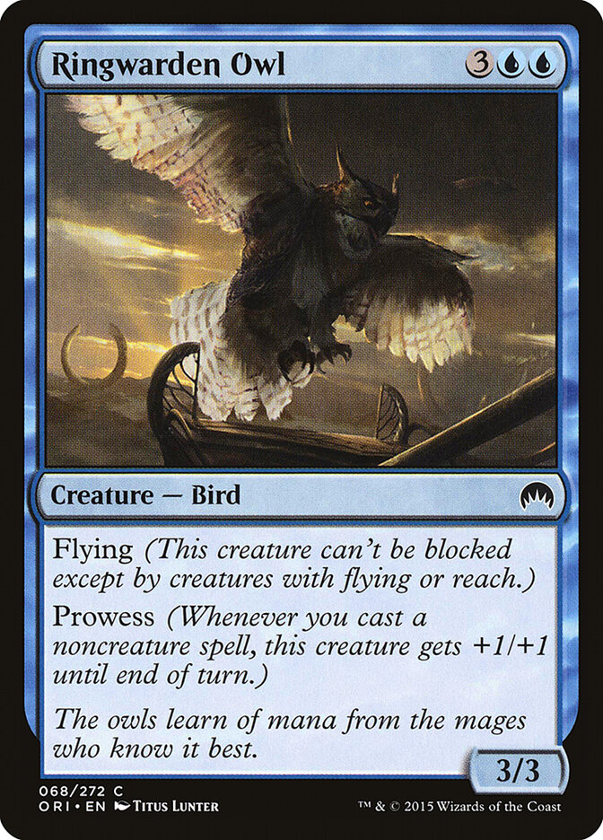 Ringwarden Owl — Magic Origins 68/288