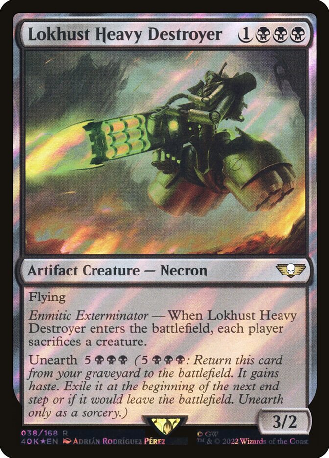 Lokhust Heavy Destroyer — Warhammer 40,000 Commander 38★/617