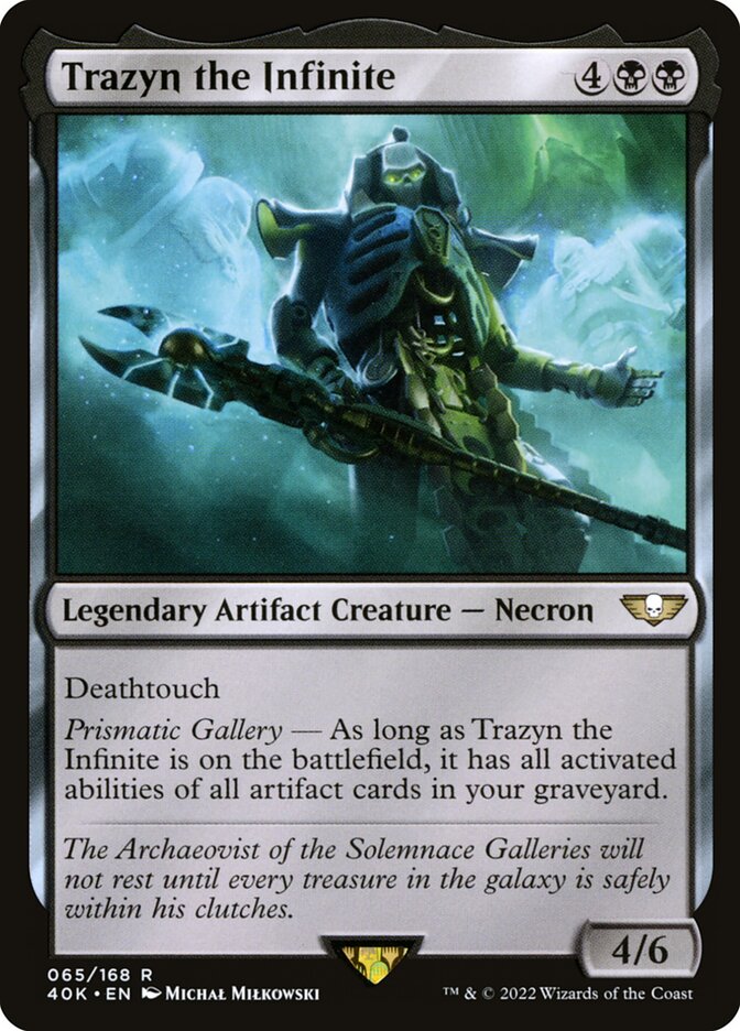 Trazyn the Infinite — Warhammer 40,000 Commander 65/617