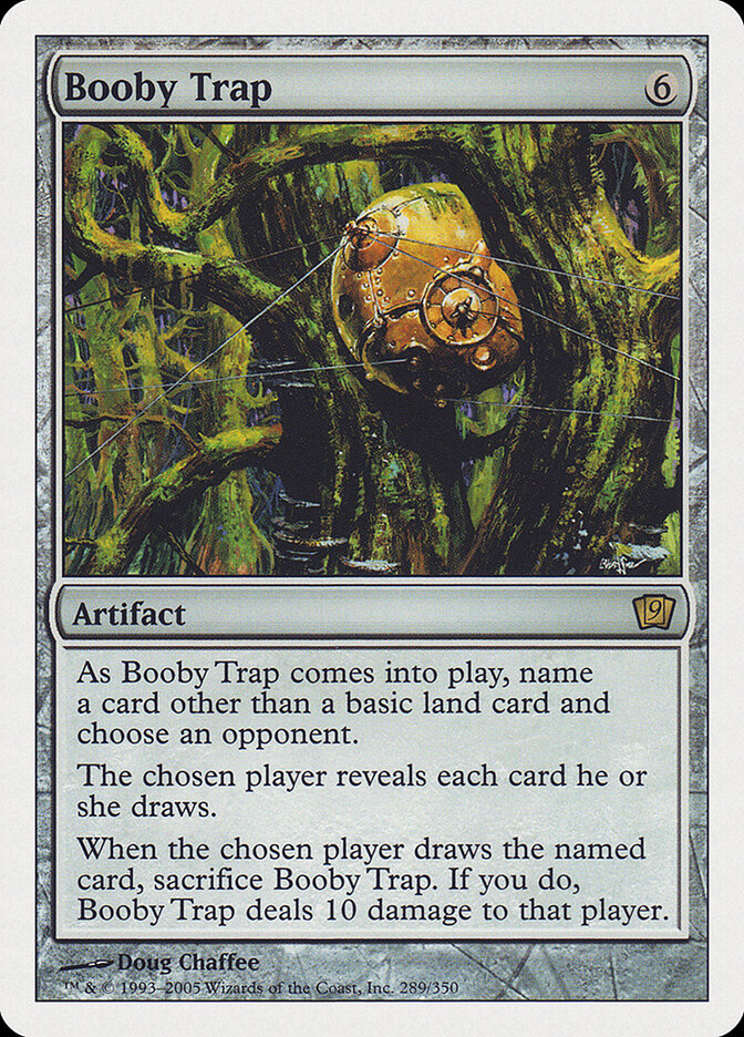 Booby Trap — Ninth Edition 289/709