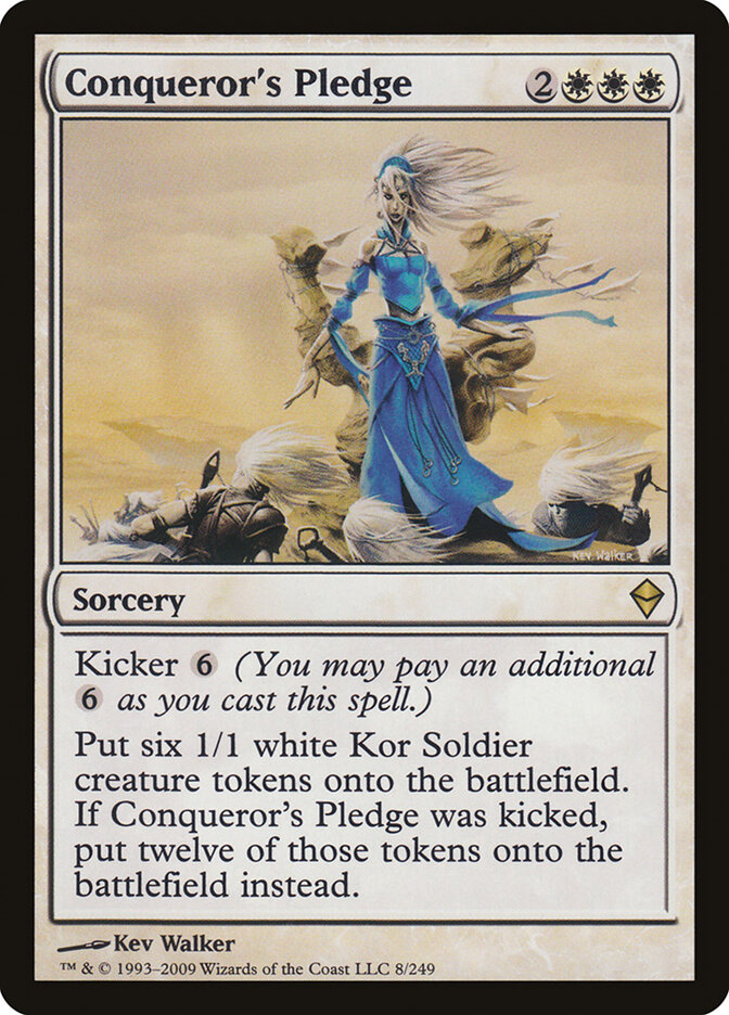 Conqueror's Pledge — Zendikar 8/269
