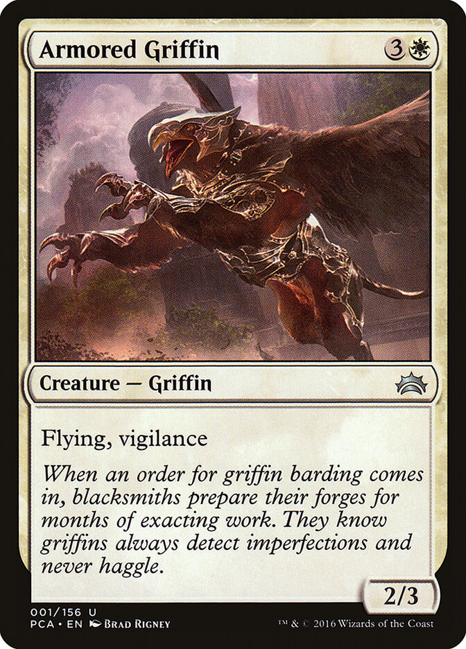 Armored Griffin — Planechase Anthology 1/156