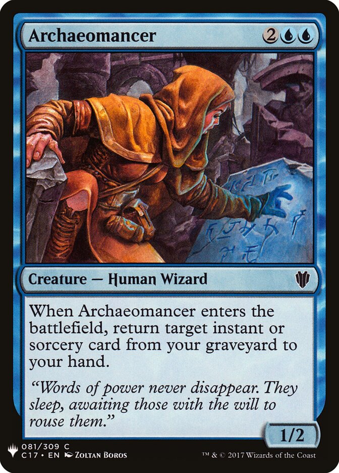 Archaeomancer — The List C17-81/5581