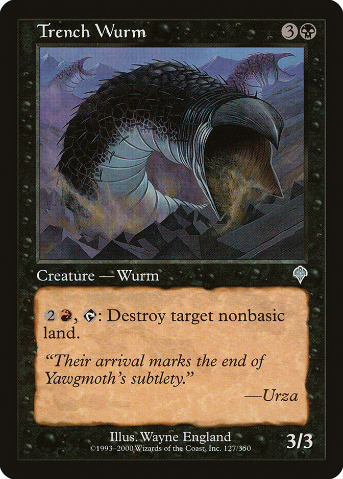 Trench Wurm — Invasion 127/354