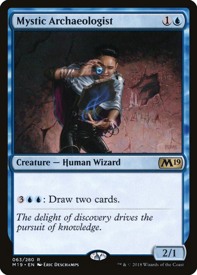 Mystic Archaeologist — Core Set 2019 63/314