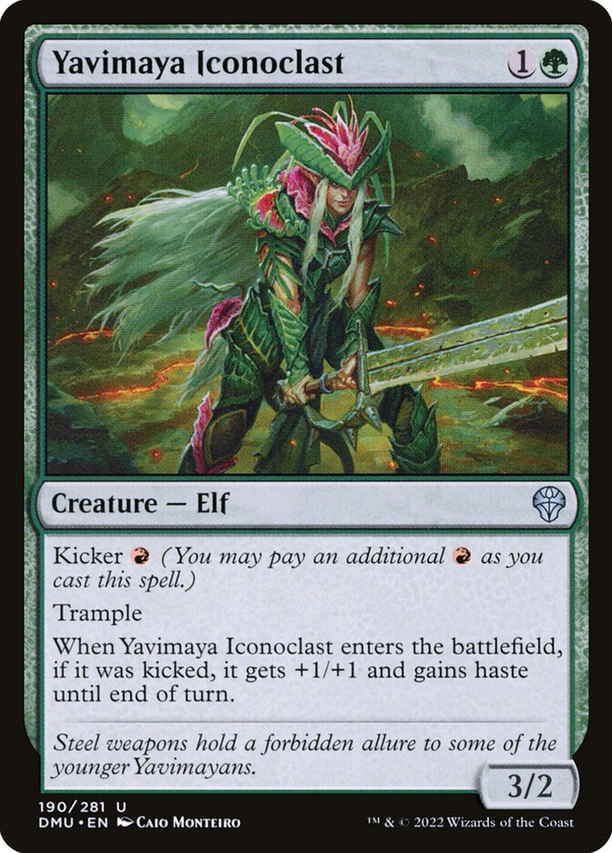 Yavimaya Iconoclast — Dominaria United 190/453