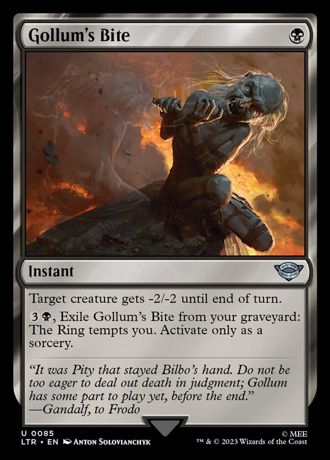 Gollum's Bite — The Lord of the Rings: Tales of Middle-earth 85/856