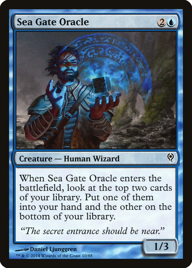 Sea Gate Oracle — Duel Decks: Jace vs. Vraska 10/88