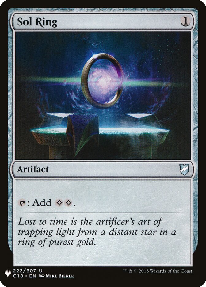 Sol Ring — The List C18-222/5581