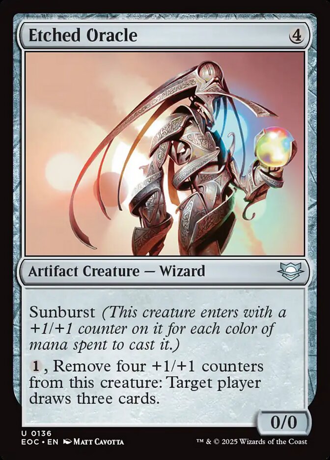 Oracle gravé — Edge of Eternities Commander 136/191