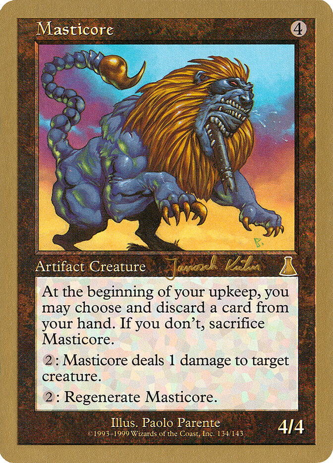 Masticore — World Championship Decks 2000 jk134/117