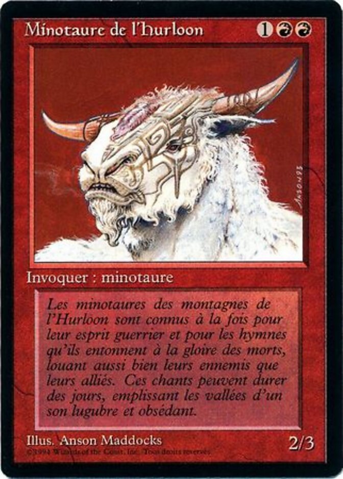 Hurloon Minotaur — Foreign Black Border 159/307