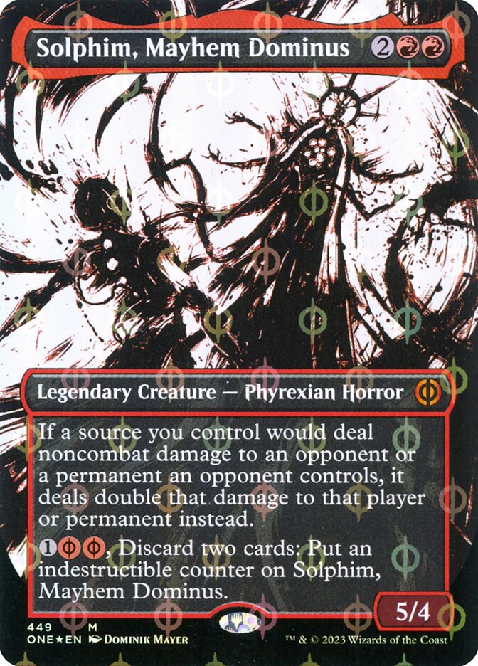 Solphim, Mayhem Dominus — Phyrexia: All Will Be One 449/479
