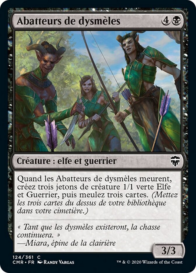 Abatteurs de dysmèles — Commander Legends 124/718