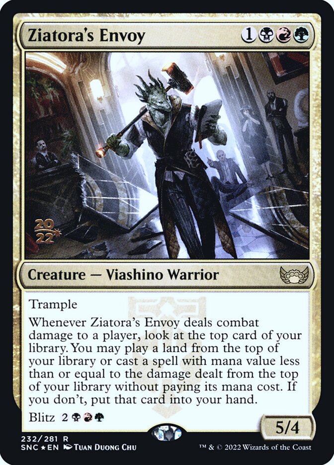 Ziatora's Envoy — Streets of New Capenna Promos 232s/161