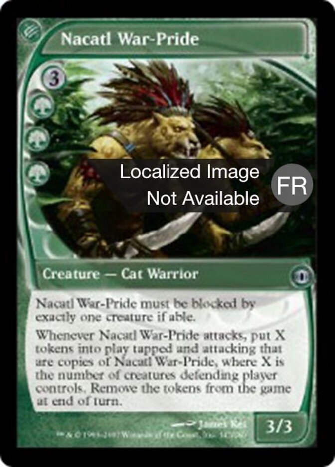 Bande guerrière nacatl — Future Sight 147/180