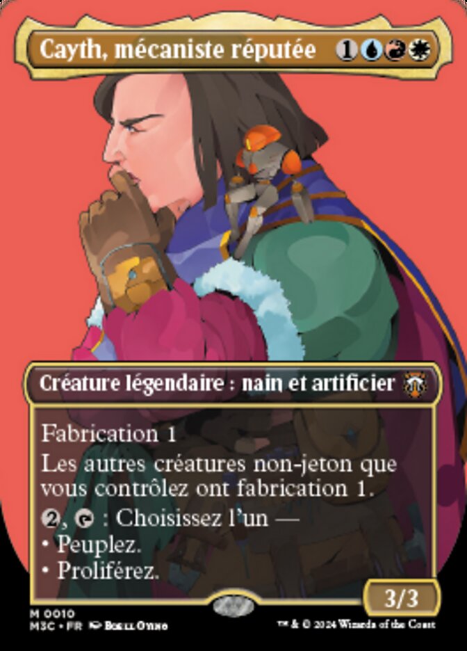 Cayth, mécaniste réputée — Modern Horizons 3 Commander 10/398