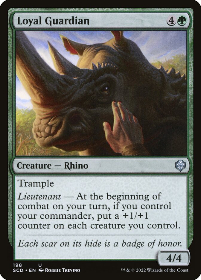 Loyal Guardian — Starter Commander Decks 198/352