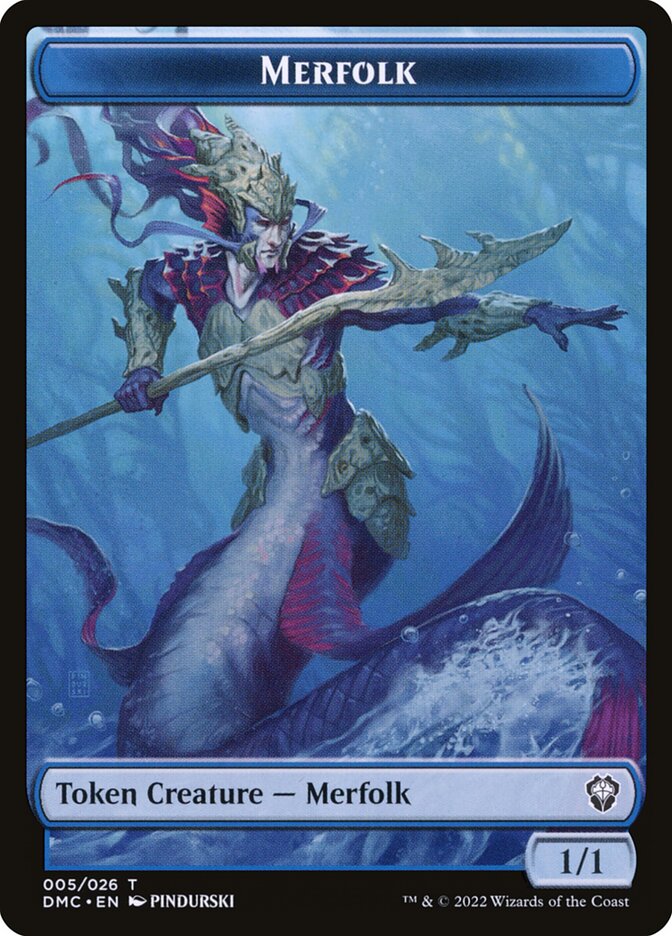 Merfolk — Dominaria United Tokens 5/26