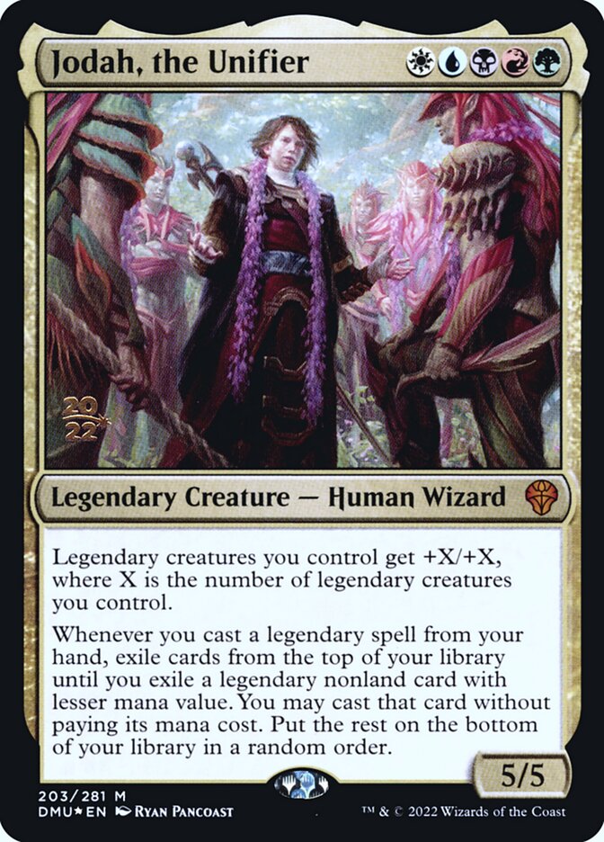 Jodah, the Unifier — Dominaria United Promos 203s/161