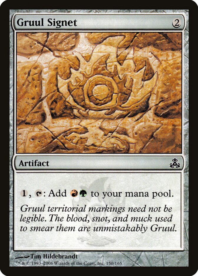 Cachet de Gruul — Guildpact 150/165